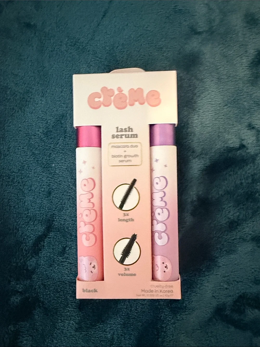 Cherimoja Lip Oil Trio + Mascara Duo with biotin growth serum